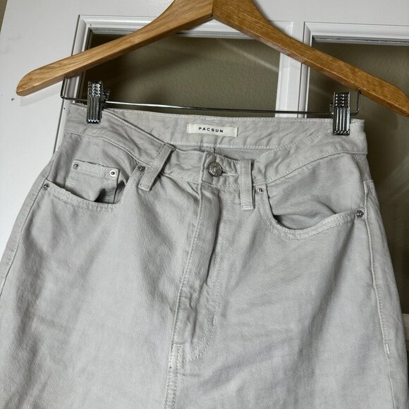 PACSUN 90's Boyfriend Ripped Denim Jeans - 26 - Picture 6 of 10